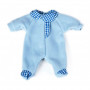 MINILAND CLOTHING BLUE ROMPER SUIT 32CM