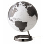 ATMOSPHERE GLOBE LIGHT and COLOUR WITH LED LIGHT chrome
