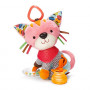 SKIP HOP BANDANA PALS STROLLER TOY KITTY