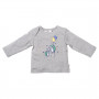 BEBE RICKY TEE LITTLE FRIENDS GREY MARLE