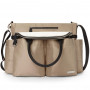 SKIP HOP CHELSEA DOWNTOWN CHIC DIAPER SATCHEL BAG CHAMPAGN