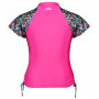 CUPID GIRL SHORT SLEEVE RASHIE WILD FLOWER