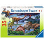 RAVENSBURG DINOSAUR PLAYGROUND 35PC PUZZLE 