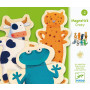 DJECO MAGNETIC CRAZY ANIMALS