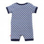 FOX & FINCH BABY YALE BALLOON LUNAR PRINT ROMPER Back 