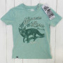 Lion of Leisure fox tshirt GREEN