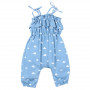 FOX AND FINCH BABY MADISON DENIM CLOUD PLAYSUIT 