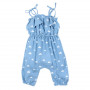 FOX AND FINCH BABY MADISON DENIM CLOUD PLAYSUIT 