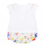 FOX & FINCH BLOSSOM FLOWER FOX ROMPER