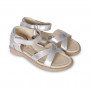 OLD SOLES TUSCAN SUN SANDAL SILVER 