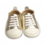 OLD SOLES EAZY TREAD SHOE GOLD WHITE 