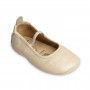 OLD SOLES LUXE BALLET FLAT PEARL METALLIC