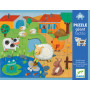 DJECO TACTILE FARM PUZZLE 20 PCE