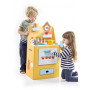 KROOOM KITCHEN PLAYSET PRINTED CARDBOARD AND WOODEN ACCESSORIES