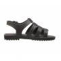 MINI MELISSA BLACK FLOX SANDAL