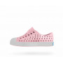 NATIVE JEFFERSON CHILD GLITTER PRINCESS PINK/ GREY