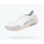 NATIVE LENNOX GLITTER CHILD SHELL WHITE/BONE WHITE/PIGEON GREY/GLITTER