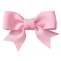 Pink HAIR CLIP EMILY BABY BOW PINCH CLIP