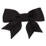 Black HAIR CLIP EMILY BABY BOW PINCH CLIP