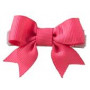Shocking Pink HAIR CLIP EMILY BABY BOW PINCH CLIP