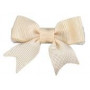 Cream HAIR CLIP EMILY BABY BOW PINCH CLIP