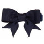 Navy HAIR CLIP EMILY BABY BOW PINCH CLIP