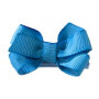 French Blue Mini Baby Bow Mini Hair Clip 