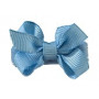 Light Blue Mini Baby Bow Mini Hair Clip 