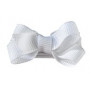 White Mini Baby Bow Mini Hair Clip 