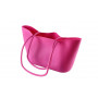 SCRUNCH BEACH BAG SILICONE SHOULDER BAG