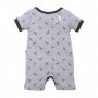 FOX AND FINCH PRINCETON ZEBRA SUMMER ROMPER