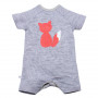 FOX AND FINCH TUCSON STRIPE FOX ROMPER 
