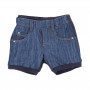 FOX & FINCH OCEANIA DENIM FRENCH TERRY SHORTS