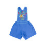 COCO & GINGER POMME SUNSUIT PERIWINKLE W COLOUR HAND STITCH