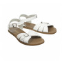 SALTWATER YOUTH CLASSIC WHITE SANDALS