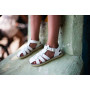 SALTWATER SUN-SAN SHARK SANDALS WHITE 