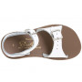 SALTWATER SUN-SAN SURFER WHITE SANDALS