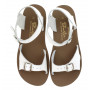 SALTWATER SUN-SAN SURFER WHITE SANDALS