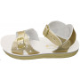 SALTWATER SUN-SAN SWEETHEART GOLD SANDALS