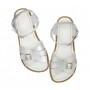 SALTWATER YOUTH CLASSIC SILVER SANDALS 