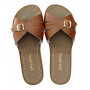 SALTWATER ADULTS CLASSIC SLIDES TAN