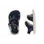 SALTWATER SUN-SAN SEA WEES NAVY BABY SANDALS