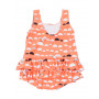 SOOKI BABY SWIM C-GULL 50UV FRILLY TANK ONE PIECE BATHER