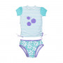 MINI SANDCRABS RASHIE + BIKINI PANT SET SPOTS CARIBBEAN