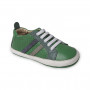 OLD SOLES PARK SHOE GREEN WITH NAVY GREY SUEDE