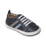OLD SOLES PARK SHOE NAVY WITH GREY SKYBLUE SUEDE