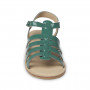 OLD SOLES SAFARI SANDAL TEAL PATENT