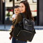 SKIP HOP CHELSEA DOWNTOWN CHIC DIAPER BACKPACK BLACK