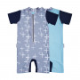 MINI SANDCRABS BOYS SS SUNSUIT BYRON CLOUD