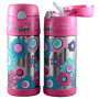 THERMOS FUNTAINER DRINK BOTTLE FLOWER 355ML (POS System)